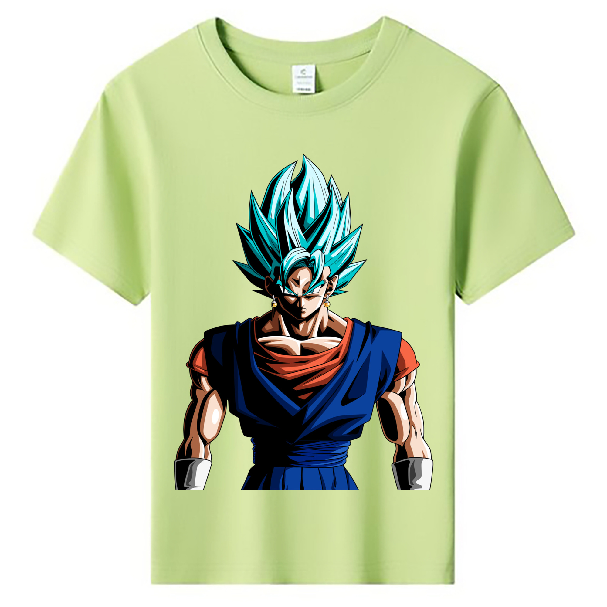 （画像用） ドラゴンボール ベジット DRAGON BALL Vegetto 綿100％キッズTシャツ（フロントプリント）